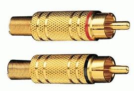 Connettori coassiali RCA Phonocar 046492 (4 PZ) - TechSoundSystem.com