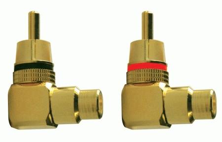 Connettori a 90° RCA Phonocar 046721 COPPIA - TechSoundSystem.com