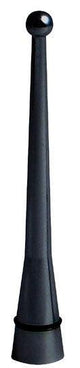 Stelo di ricambio in alluminio cromato nero universale Phonocar 08362 - TechSoundSystem.com