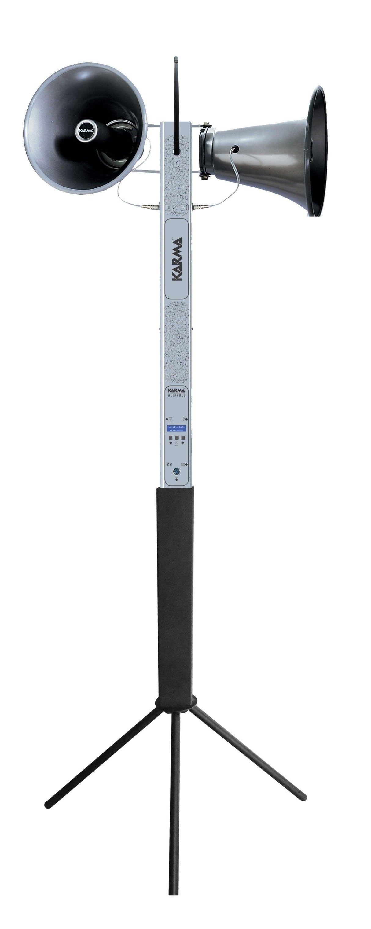 KARMA BM 661-2RM - Processioniere con 2 radiomicrofoni - TechSoundSystem.com