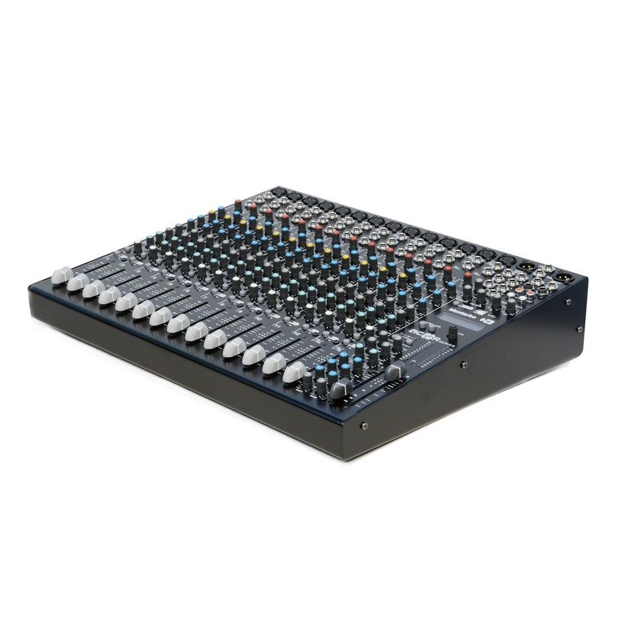 MONTARBO MC-R16FX MIXER Professionale 16 ingressi / 14 canali (12 mono, 2 stereo) - TechSoundSystem.com