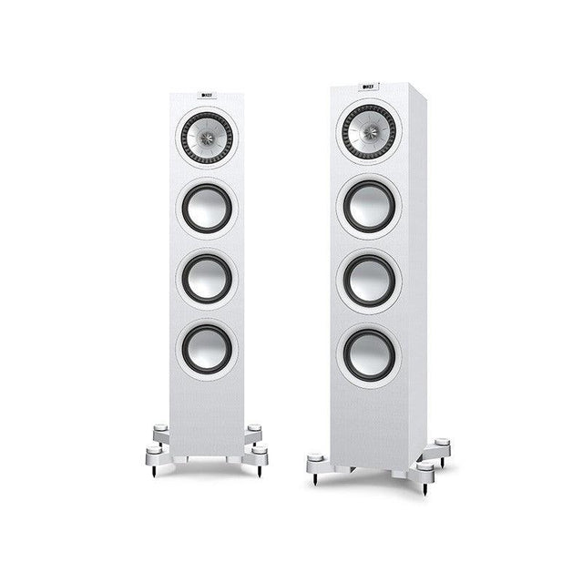 KEF Q550 Diffusori da pavimento High End BIANCO White Vinyl 130W (COPPIA) - TechSoundSystem.com