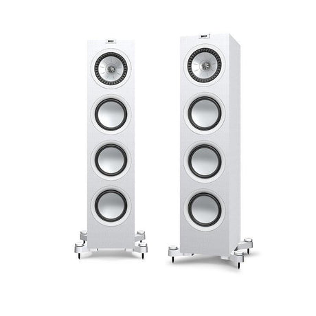 KEF Q950 BIANCO Diffusori da pavimento High End White Vinyl 200W (COPPIA) - TechSoundSystem.com