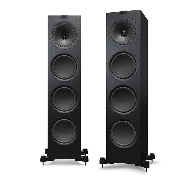 KEF Q950 BLACK Diffusori da pavimento High End Black Ash Vinyl 200W (COPPIA) - TechSoundSystem.com