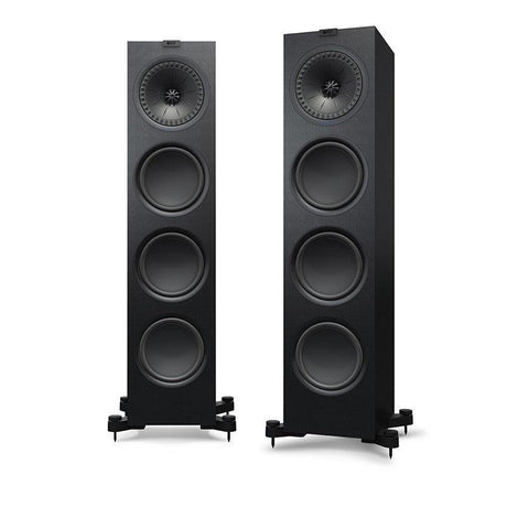 KEF Q950 BLACK Diffusori da pavimento High End Black Ash Vinyl 200W (COPPIA) - TechSoundSystem.com