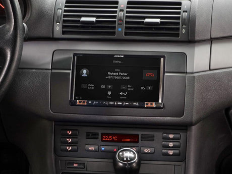 Alpine iLX-702E46 Media Station 7'' per BMW S3 E46 con Android Auto, App CarPlay e Bluetooth - TechSoundSystem.com
