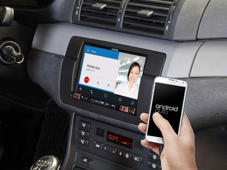 Alpine iLX-702E46 Media Station 7'' per BMW S3 E46 con Android Auto, App CarPlay e Bluetooth - TechSoundSystem.com