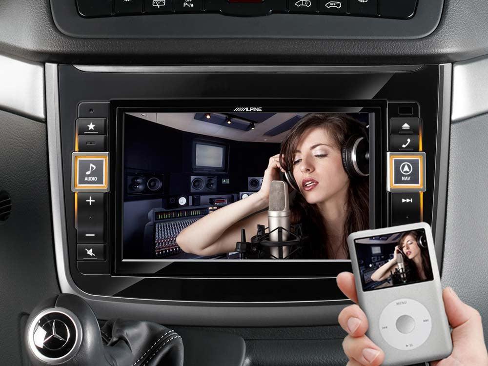 Alpine X800D-V Media Station 2 DIN Vito (V639) e Viano (W639) , GPS, DAB - TechSoundSystem.com