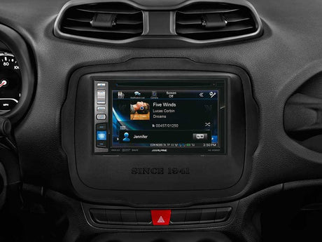 Alpine KIT-7RNG-UART Kit installazione per monitor 7''' per Jeep Renegade - TechSoundSystem.com