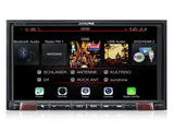 Alpine INE-W710DC Media Station 7'' con Bluetooth, App CarPlay, Android Auto e Navi + Mappe Truck - TechSoundSystem.com