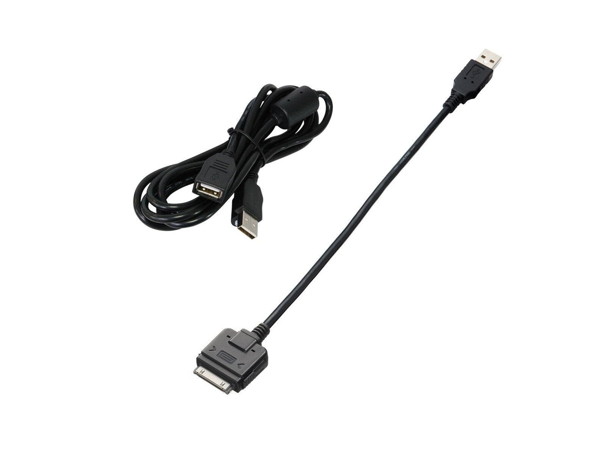 Alpine KCU-445i Cavo di connessione per iPhone/iPod + Prolunga USB 2 mt - TechSoundSystem.com