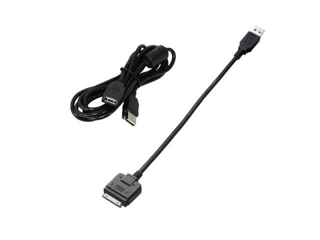 Alpine KCU-445i Cavo di connessione per iPhone/iPod + Prolunga USB 2 mt - TechSoundSystem.com