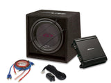 Alpine SBG-30KIT Kit Subwoofer in cassa da 30 cm (12'') 550 Watt + Amplificatore Digitale Mono MRV-M250 - TechSoundSystem.com