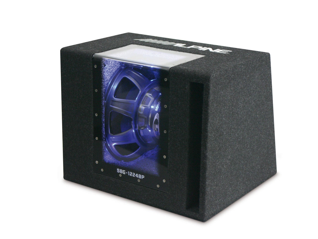 Alpine SBG-1224BP Subwoofer BAND-PASS in cassa da 30 cm (12") 2 Ohm 800W - TechSoundSystem.com