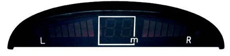 Phonocar 06915 Display Led per kit sensori di parcheggio 06924 cavo mt.15 - TechSoundSystem.com