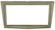 Phonocar 03474 Mascherina 2 DIN per Opel Astra H - Antara - Corsa D - Zafira colore champagne - TechSoundSystem.com