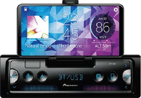 Pioneer SPH-10BT autoradio 1 DIN per smartphone Smart Sync con Bluetooth, USB e Spotify - TechSoundSystem.com