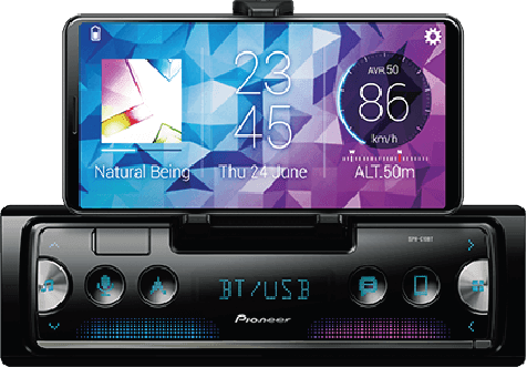 Pioneer SPH-10BT autoradio 1 DIN per smartphone Smart Sync con Bluetooth, USB e Spotify - TechSoundSystem.com