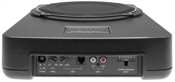 Eton USB 8 Subwoofer sottosedile ultrapiatto attivo da 8'' 200mm 160 W - TechSoundSystem.com