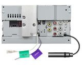 JVC KW-V255DBT autoradio 2 DIN DVD/CD/USB con DAB+ e Bluetooth - TechSoundSystem.com