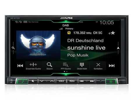 Alpine iLX-702-SM-B autoradio 2 DIN specifico per Smart 453 colore Nero - TechSoundSystem.com