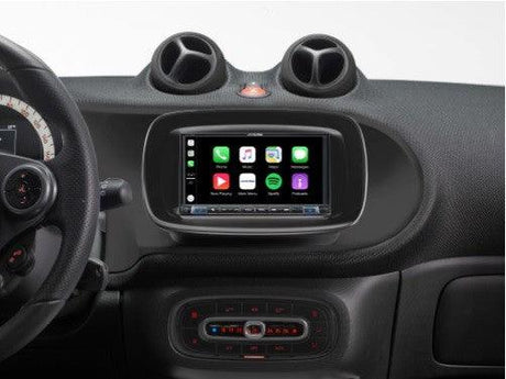 Alpine iLX-702-SM-B autoradio 2 DIN specifico per Smart 453 colore Nero - TechSoundSystem.com