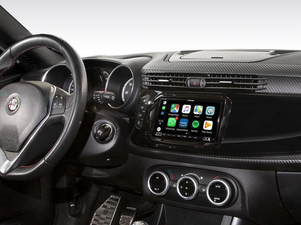 Alpine iLX-702-940AR autoradio per Alfa Romeo Giulietta (2014 in poi) multimediale Car Play Android Auto - TechSoundSystem.com