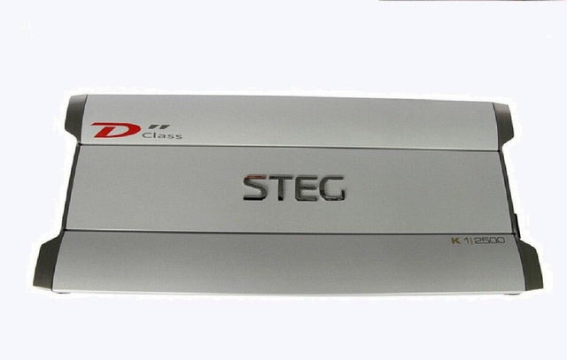 STEG K1.2500 Amplificatore monocanale da competizione classe D 1x2500w RMS @1 ohm - TechSoundSystem.com