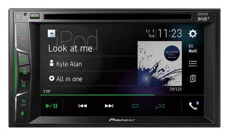 Pioneer AVH-A3200DAB autoradio 2 DIN, 6,2 pollici, DAB/DAB+, WebLink, Bluetooth - TechSoundSystem.com