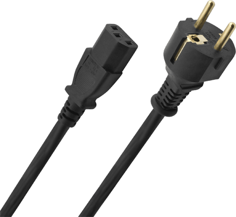 OEHLBACH 17041 Cavo di alimentazione 1,5MT elimina disturbi spina Schuko e giunto Powercord C13 - TechSoundSystem.com