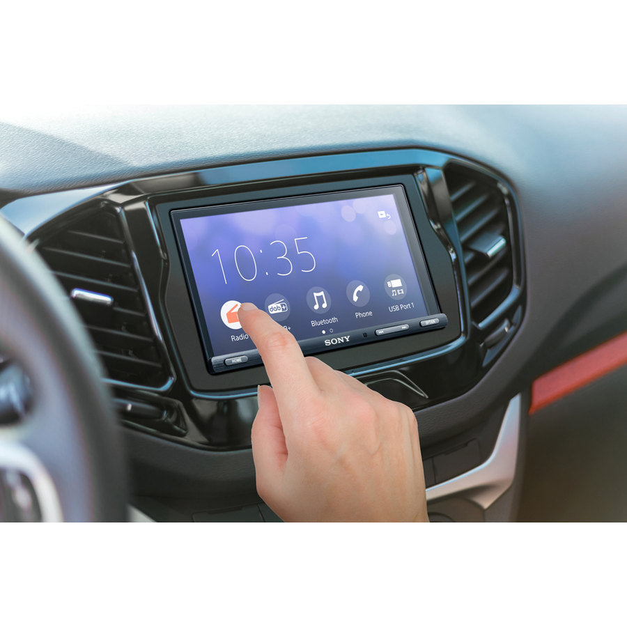 Sony XAV-AX5650 ANT autoradio 2 DIN da 7" con Car Play, Android + ANTENNA DAB - TechSoundSystem.com