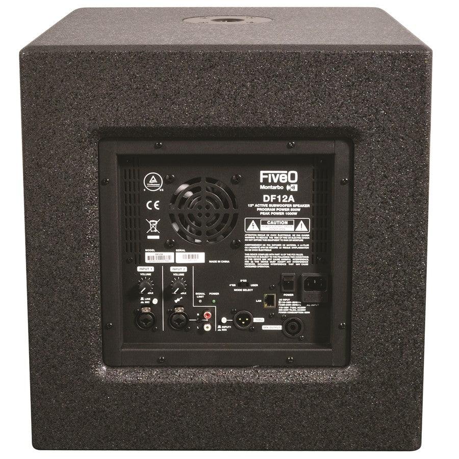 FIVE0 GS1 + SUB DF12A BY MONTARBO LINE ARRAY ATTIVO 300W RMS - TechSoundSystem.com
