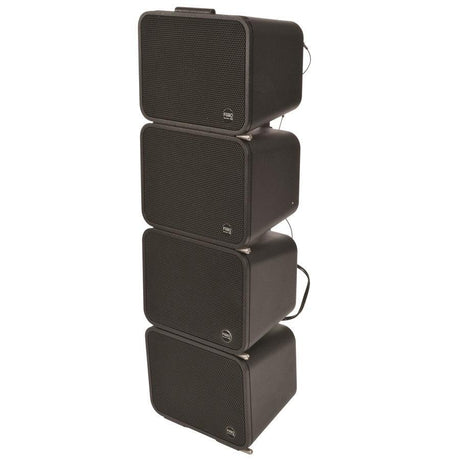 FIVE0 GS1 + SUB DF12A BY MONTARBO LINE ARRAY ATTIVO 300W RMS - TechSoundSystem.com
