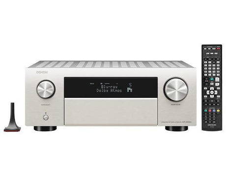 Denon AVR-X4500H Sintoamplificatore AV 9.2 canali (125W X 9) 4K Ultra HD SILVER *GAR. ITALIA* - TechSoundSystem.com