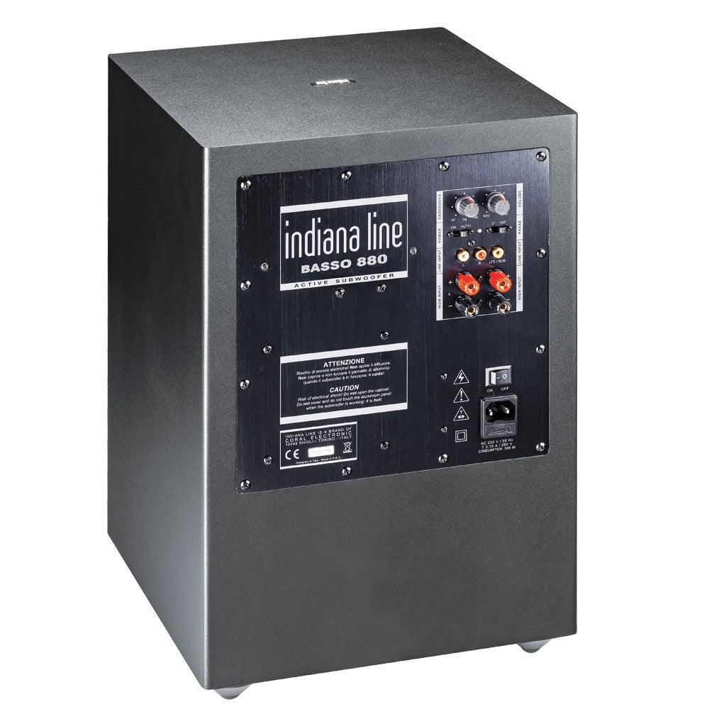 Indiana Line Basso 880 Subwoofer attivo 275mm 400W home cinema - TechSoundSystem.com