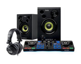 HERCULES DJ STARTER KIT BUNDLE PER DJ CON CONTROLLER MONITOR E CUFFIE - TechSoundSystem.com