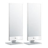 KEF T101 WHITE Diffusori 2 vie da parete o stand woofer 115 mm, tweeter 25 mm (COPPIA) - TechSoundSystem.com