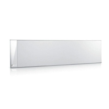 KEF T301C WHITE Canale centrale ULTRASOTTILE per home cinema 2 vie, 150W - TechSoundSystem.com