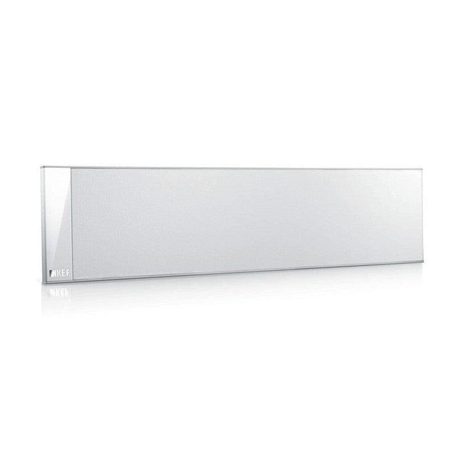 KEF T301C WHITE Canale centrale ULTRASOTTILE per home cinema 2 vie, 150W - TechSoundSystem.com