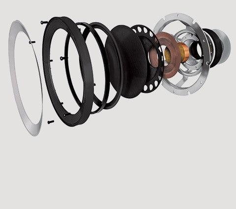 KEF R900 Diffusori vie Bass Reflex SISTEMA NERI 2x Woofer