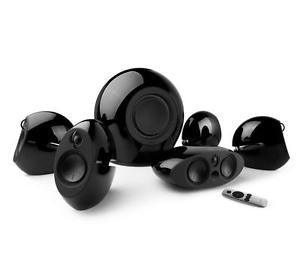 EDIFIER E255 BK LUNA ECLIPSE 5.1 E255BK Sistema Home Cinema HIGH END - TechSoundSystem.com