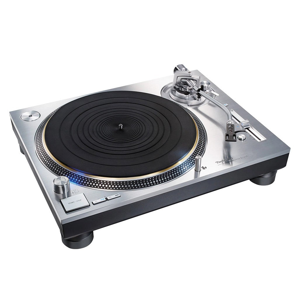 Technics SL-1200G SILVER giradischi manuale a telaio rigido e trazione diretta