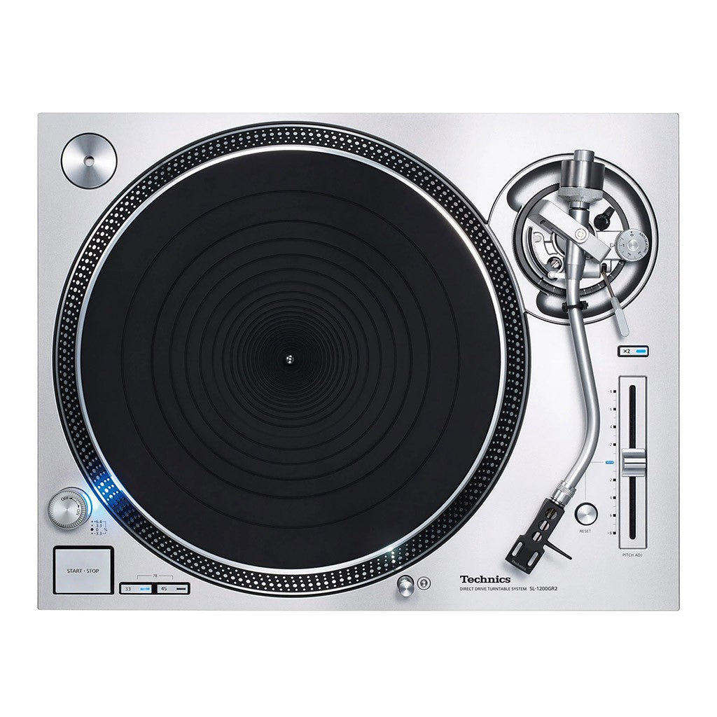 TECHNICS SL-1200GR2 SILVER Giradischi manuale a telaio rigido e trazione diretta