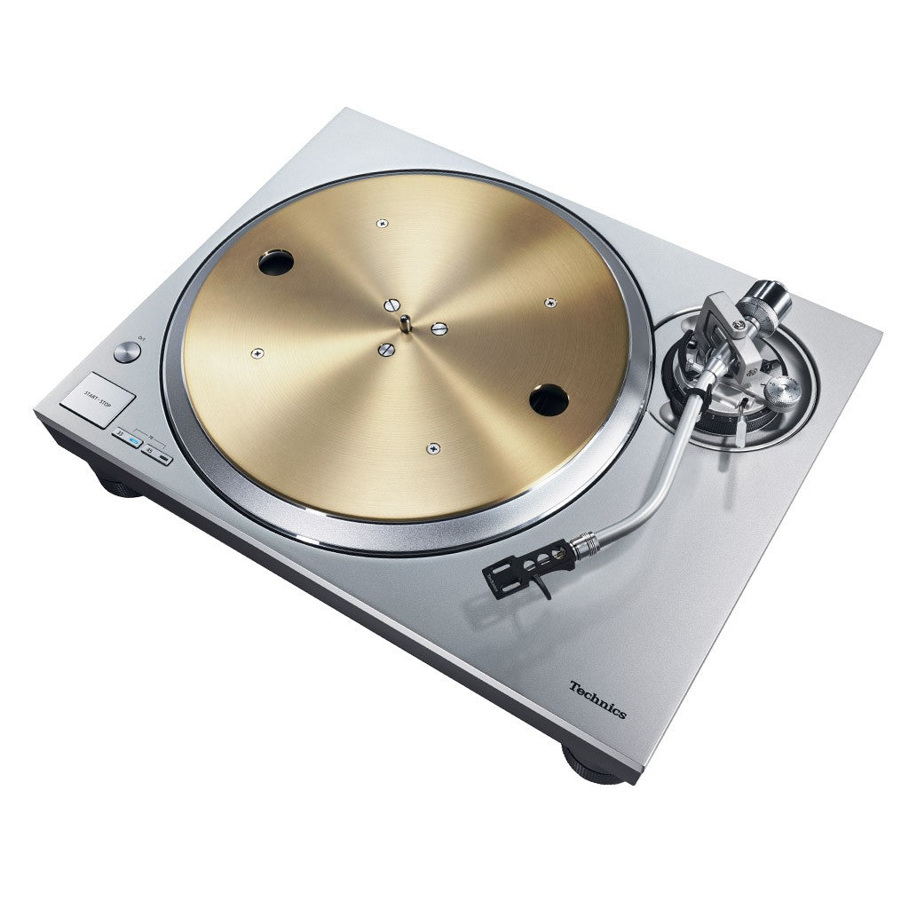 Technics SL-1300G SILVER giradischi manuale a telaio rigido e trazione diretta
