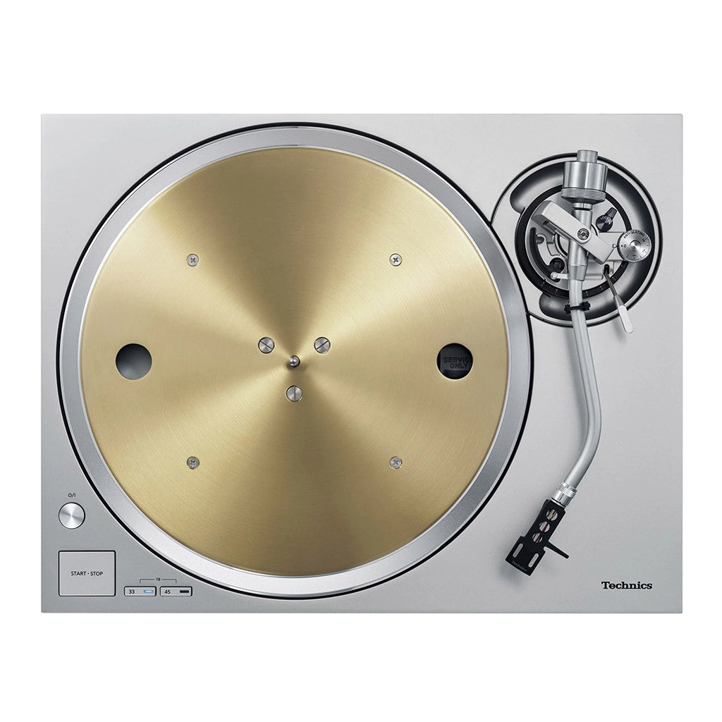 Technics SL-1300G SILVER giradischi manuale a telaio rigido e trazione diretta