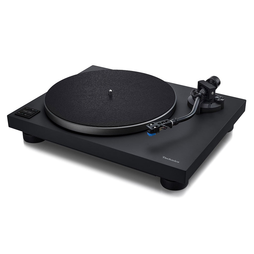 TECHNICS SL-40CBT BLACK Giradischi hifi testina Audio-Technica AT-VM95C, Bluetooth aptX HD (Copia)