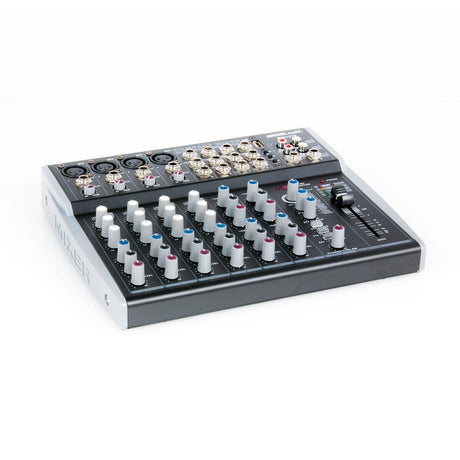 Master Audio MM1210 Mixer compatto con effetti 4 canali MONO + 4 canali STEREO e ingresso USB - TechSoundSystem.com