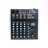 Master Audio MM810 Mixer compatto 2 canali MONO + 2 canali STEREO e ingresso USB - TechSoundSystem.com
