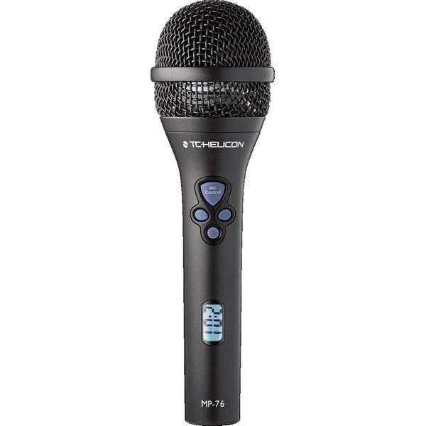 TC HELICON MP-76 MICROFONO DINAMICO SUPERCARDIOIDE PER VOCE CON MIC CONTROL - TechSoundSystem.com