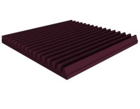 UNIVERSAL ACOUSTICS MERCURY WEDGE 600-50MM BURGUNDY PANNELLO PER ISOLAMENTO ACUSTICO 10 PEZZI - TechSoundSystem.com